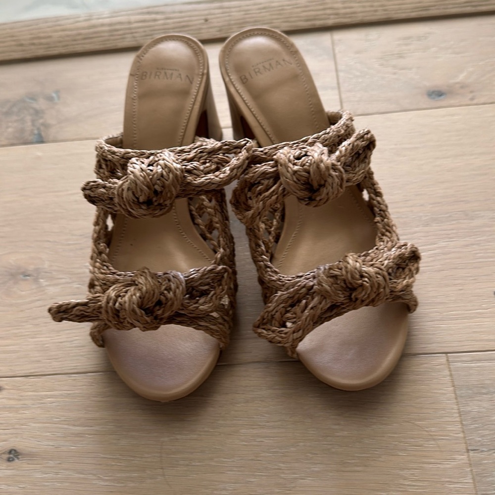 Alexandre Birman Clarita raffia sandal
